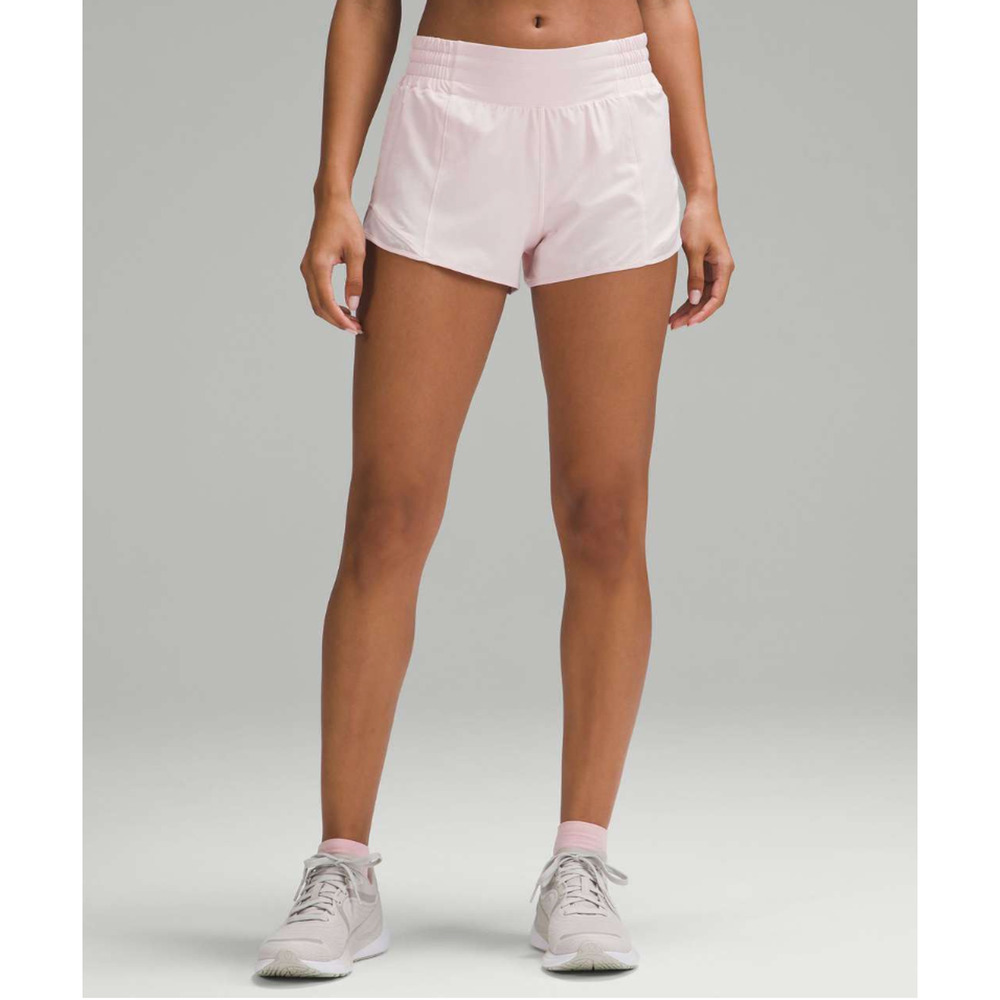NEW Lululemon Hotty Hot HR Short 2.5” Size 6 Flush Pink FUSP